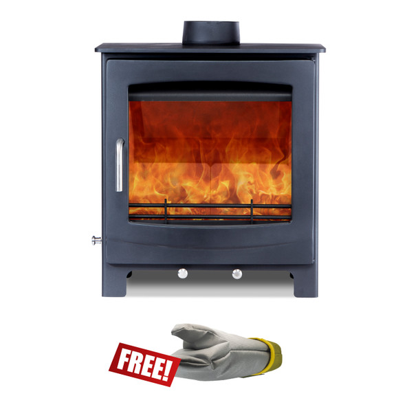 Woodford Turing 5XL Widescreen Wood Burning / Multi Fuel Stove