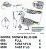 Snow Goose Blue Standing/Sleeping