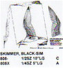 Black Skimmer Skimming Water 1/4 Size