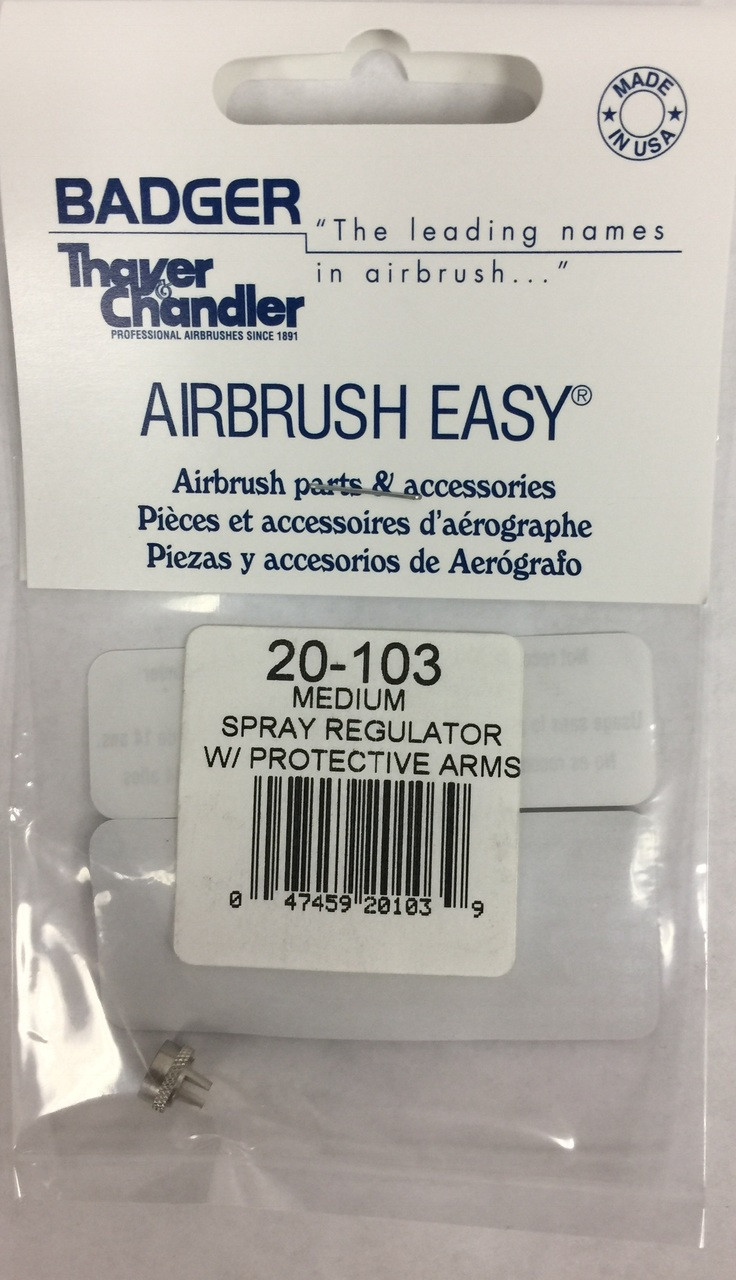 Badger Airbrush Sotar 20/20 Spray Regulator in package.