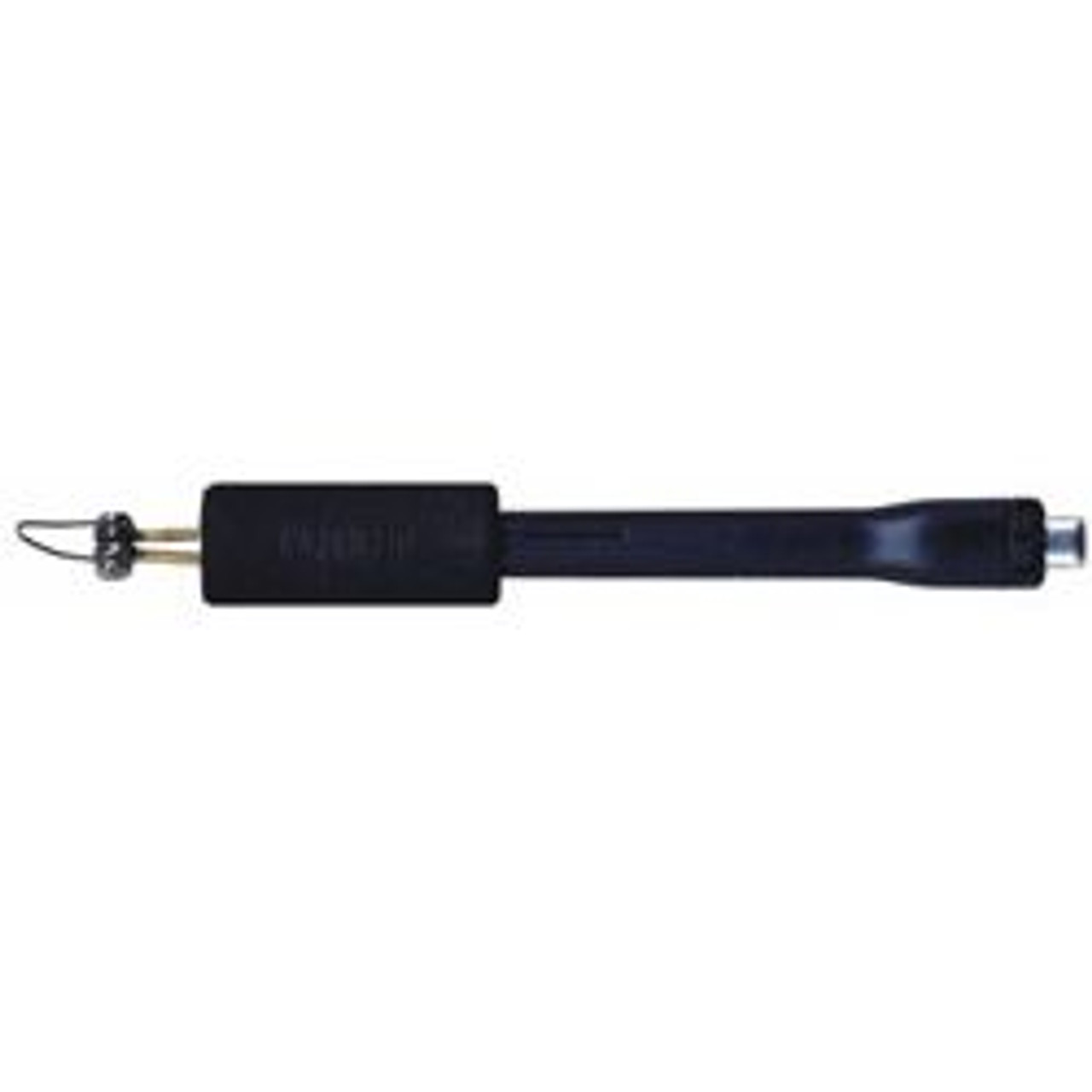 Razertip Binding Post Interchangeable Tip Woodburning  Pen, showing the 3" length of the pen.