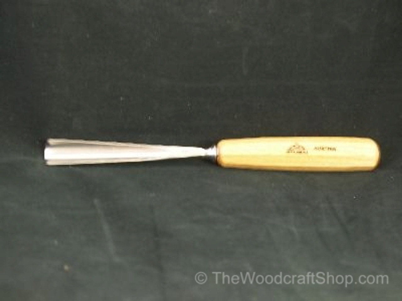 The image shows the Stubai Full Size #9 Deep Gouge 20mm handle and blade profile.