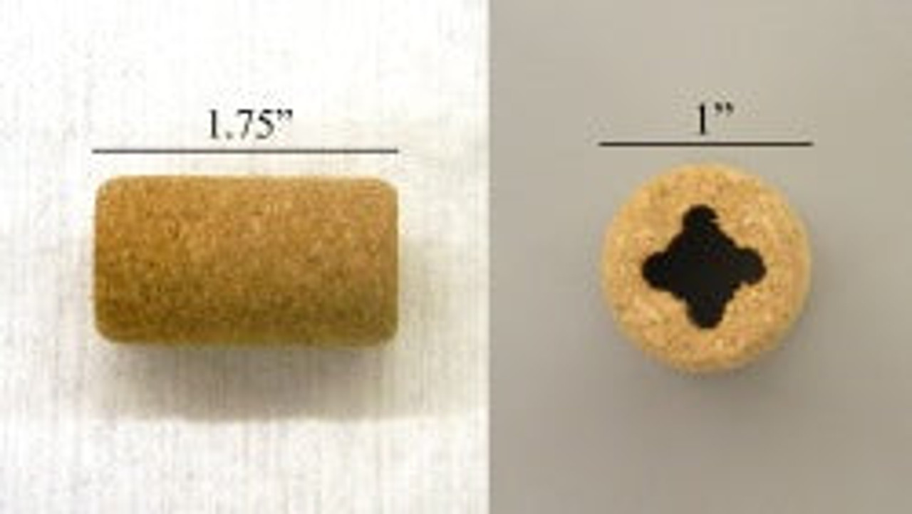 A cork Colwood Heat Shield For the Handpiece with a hole in the center to slip onto the handle.