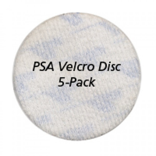 Here is the Foredom velcro loop disc shown in a white velcro round fabric with the loops for easy use. 