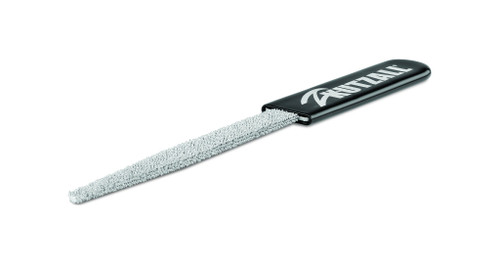 A Kutzall Warding Hand Rasp 6 Coarse with silver teeth and a black handle with the Kutzall logo.