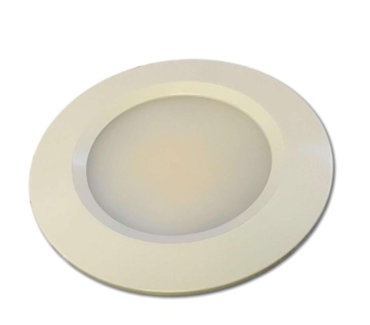 White Bezel - 12V LED Recessed Ceiling Light Fixture