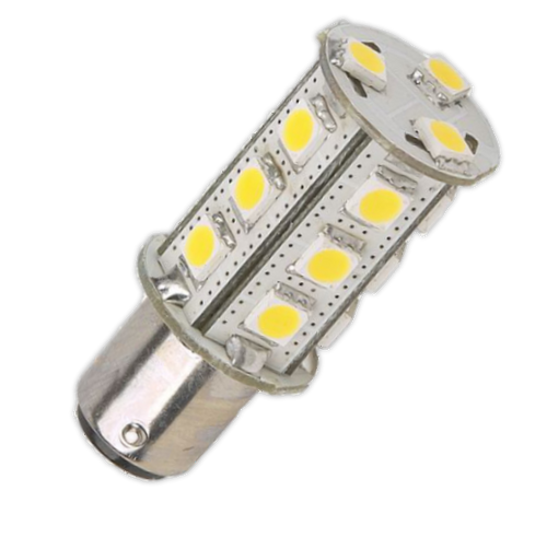 Indexed BAY15D (1157) LED Replacement Bulb for Navigation Lights | Cool  White