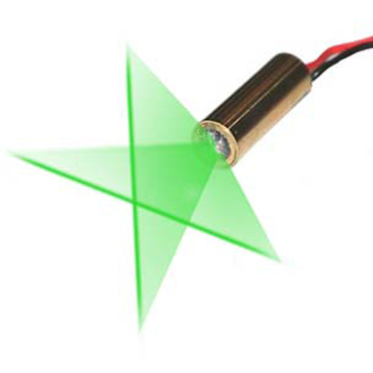 Cross Line Laser - Green Cross Laser Module, VLM-520-29 LPT