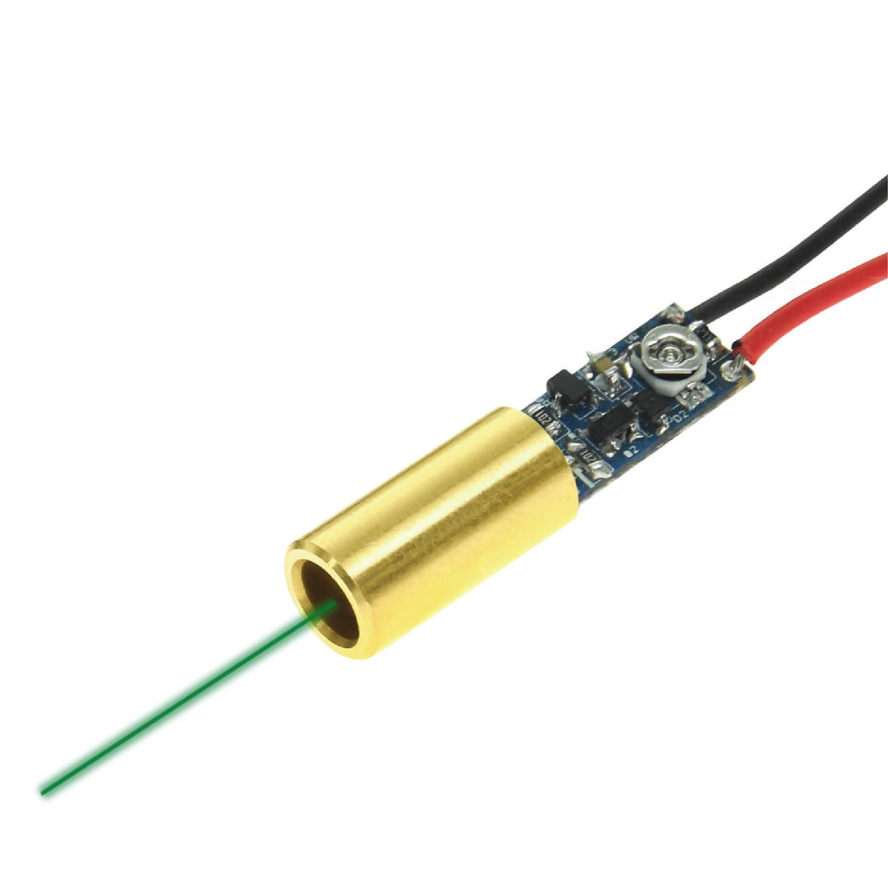 Dot Laser - Non-DPSS Green Laser Module, VLM-520-74 LPT | Quarton