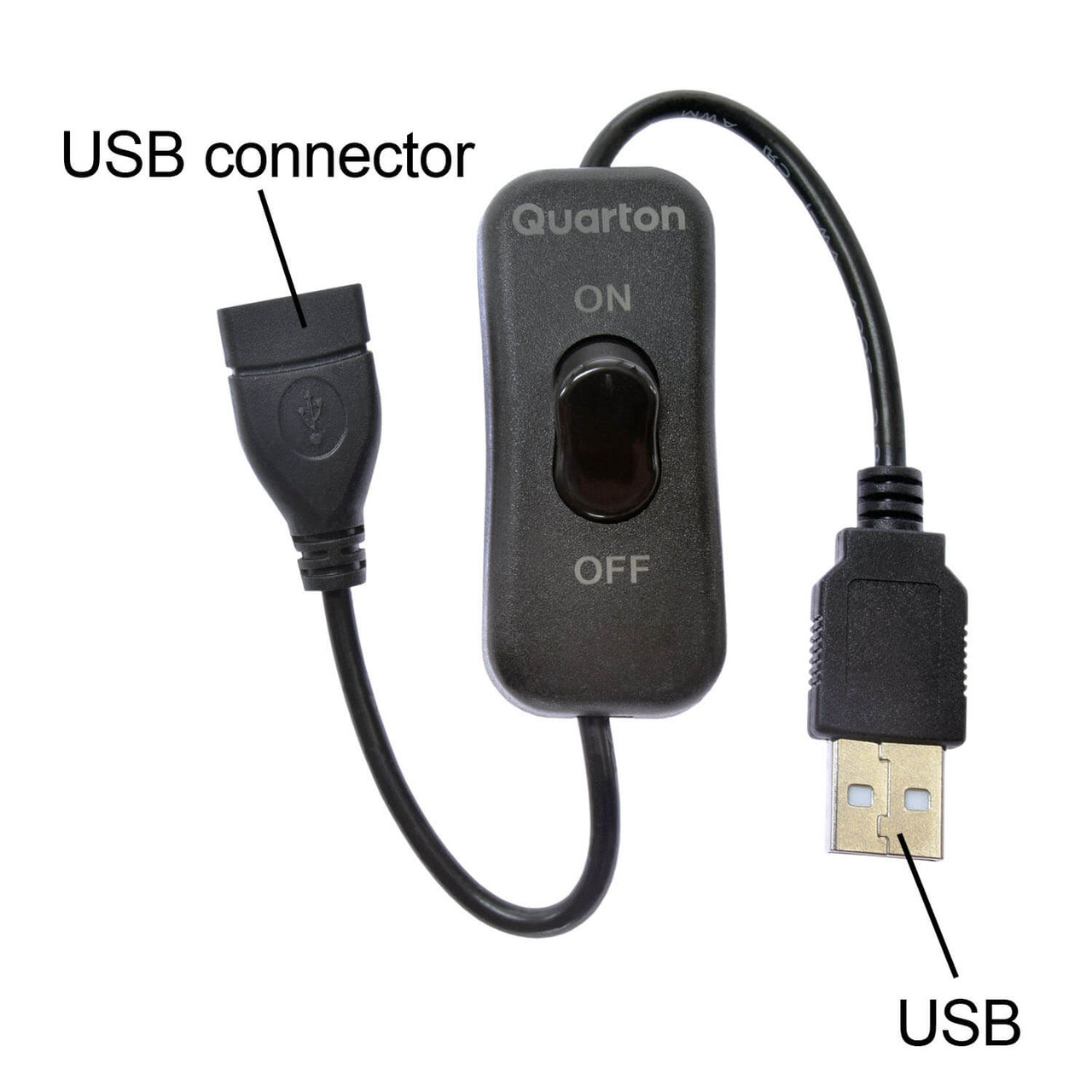 Premium Usb Cable Micro B Male Female 1 0m Csmumicbx 1m