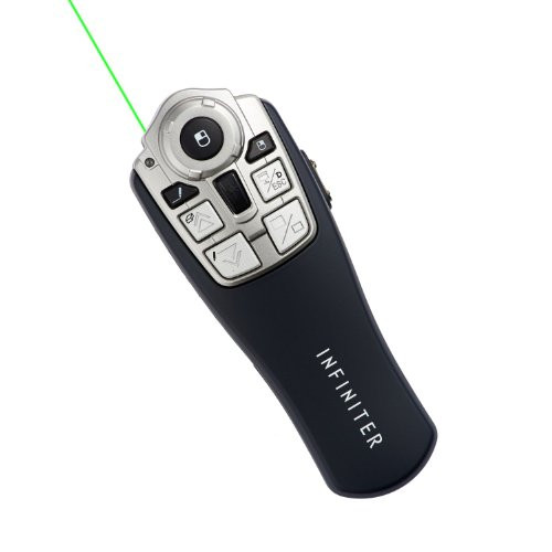 LR-12GR Pro Presentation Remote with red laser pointer and Gyro Mouse