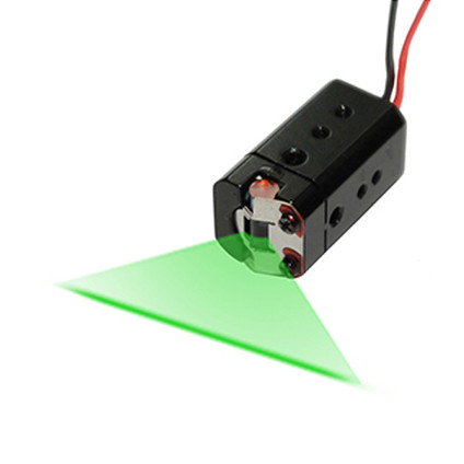Direct Green Straight Line Laser Module VLM-520-55 LPT, Non-DPSS Green