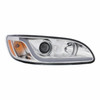 31253-UP Peterbilt 330 335 382 384 386 387 Projector Headlight With LED Dual Function Light Bar Passenger