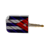 Rectangular Big Key Cover Cuba Flag