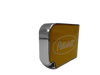 Rectangular Big Key Cover Oval PB Logo Yellow