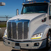 CHROME PROJECTION HEADLIGHT WITH LED SEQUENTIAL TURN AND DRL FOR 2012-2021 PETERBILT 579- PASSENGER