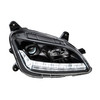 "BLACKOUT" PROJECTION HEADLIGHT WITH LED SEQUENTIAL TURN & DRL FOR 2012-2021 PETERBILT 579- PASSENGER