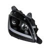 BLACK PROJECTION HEADLIGHT WITH LED POSITION & SIGNAL FOR 2012-2021 PETERBILT 579- PASSENGER