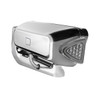 HIGH POWER LED CHROME PROJECTION HEADLIGHT ASSEMBLY WITH MOUNTING ARM & TURN SIGNAL - PASSENGER