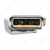 HIGH POWER LED BLACK PROJECTION HEADLIGHT ASSEMBLY WITH MOUNTING ARM & TURN SIGNAL - DRIVER