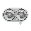 HEADLIGHT ASSEMBLY WITH HALOGEN BULBS & 304 SS HOUSING FOR PETERBILT 359 - PASSENGER