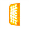 31 LED TURN SIGNAL LIGHT FOR 1987-2007 PETERBILT 379/378/357 - AMBER LED/AMBER LENS