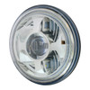 ULTRALIT - High Power LED 7" Projection Headlight With Dual Color LED Position Halo Ring