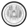 ULTRALIT - 7" Crystal Headlight With LED Halo Ring