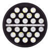 ULTRALIT - 24 High Power LED Circular Light With Dual Color LED Position Light Bar