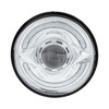 ULTRALIT- LED 5-3/4" Round Headlight With 60 LED Dual Color Position Light, Amber & White LED
