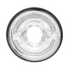 ULTRALIT- LED 5-3/4" Round Headlight With 60 LED Dual Color Position Light, Amber & White LED