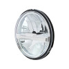 ULTRALIT - 8 High Power LED 5-3/4" Headlight. Black