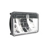 ULTRALIT - Heated 4" X 6" LED Headlight With Polycarbonate Lens & Housing Low Beam