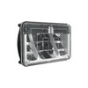 ULTRALIT - Heated 4" X 6" LED Headlight With Polycarbonate Lens & Housing Low Beam