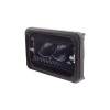 ULTRALIT - Heated 4" X 6" LED Headlight With Glass Lens & Aluminum Housing High Beam