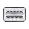 ULTRALIT - 9 High Power LED 4" X 6" Rectangular Light With White Position Light Bar