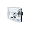 ULTRALIT - 5" X 7" Crystal Rectangular Headlight, Glass Lens Low Beam