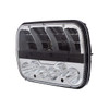 ULTRALIT - High Power LED 5" X 7" Headlight With Polycarbonate Lens & Housing