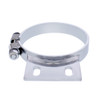 5" CHROME CAB EXHAUST CLAMP FOR PETERBILT