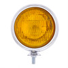 6V Vintage Chrome Fog Light, Amber Lens