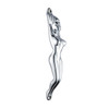 Chrome Nude Lady Shape Grab Handle