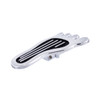 Chrome Barefoot Shape Dimmer Switch Cover