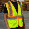 RigGear High Visibility Reflective Yellow Safety Vest-Small