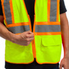 RigGear High Visibility Reflective Yellow Safety Vest-X Large
