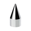 33mm X 4-1/8" Chrome Plastic Spike Nut Covers - Thread-On (Box of 10)