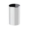 33mm x 3-1/2" Chrome Plastic Cylinder Nut Cover - Thread-On (Bulk)