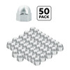 7/16" X 5/8" Chrome Die-Cast Acorn Nut Cover (50 pcs/Bag)