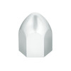 1" X 1 5/8" Chrome Plastic Bullet Nut Cover - Push-On (50-Pack)