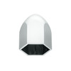 1" X 1 5/8" Chrome Plastic Bullet Nut Cover - Push-On (50-Pack)