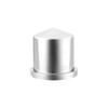 33mm X 1-7/8" Chrome Plastic Pointed Nut Cover - Push-On